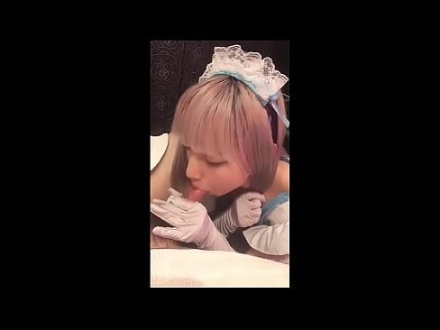 ❤️ Јапански идол [маиука], костим француске собарице, први део, пушење и дркање са лосионом ❤  Секс на sr.dreamlandpassionjourney.ru ☑